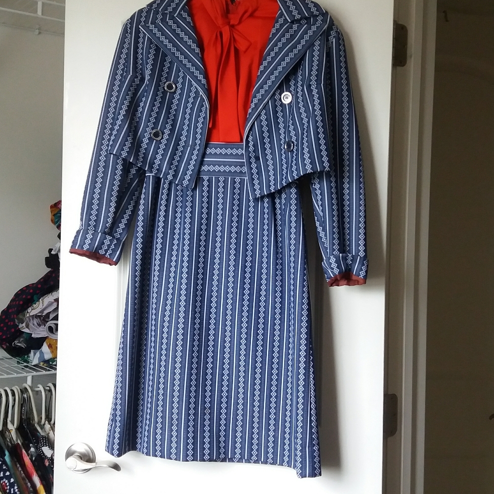 2 PC Vintage Dress and Jacket - Picture 15 of 15